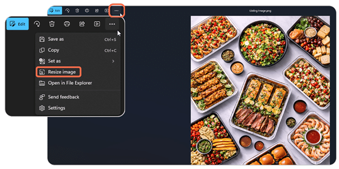 Resizing Photos 2